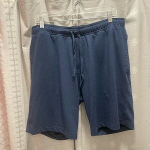 Men's Navy Blue Casual Shorts